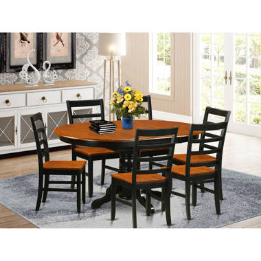 Bobbi solid wood dining table discount